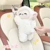 Caixa de Lenços de Carro Desenho Animado Criativo, Bolsa de Lenços Fofa de Ovelhinha para Pendurar no Banco Traseiro do Carro, Acessórios de Interior de Carro para Meninas