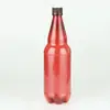 Botella de Cerveza de Plástico Lista para Usar para Mascotas 500Ml Botella de Llenado Desechable Botella de Plástico para Bebidas Lata de Cerveza Marrón