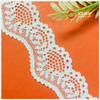 Renda Elástica Renda de Nylon Renda Tricotada Renda Ondulada de Urdidura Acessórios de Vestuário Renda para Roupa Íntima Atacado de Fábrica
