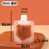 Bolsas Transparentes de Grado Alimenticio con Boquilla para Medicina, Bolsas para Medicina Herbal, Bolsas para Sopa de Ciruela Ácida, Bolsas para Bebidas, Bolsas con Boquilla para Jugos y Leche de Soya