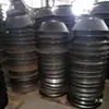 Ventilador Centrífugo 4-72 Partes Impulsor Placa Frontal Entrada de Aire Voluta Boca de Campana Forma Especial Mecanizado Eje