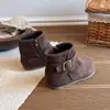Colección otoño/invierno 2026: nuevas botines de tobillo de moda para niña estilo coreano, botines de princesa y zapatos Mary Jane