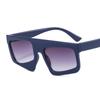 Gafas de sol de moda primavera 2022 para hombre y mujer con montura irregular inclinada gafas de sol modernas de personalidad ins europeas y americanas T22003