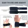 Gantry Fitness Pinza para el Pecho Correa para la Muñeca Entrenamiento de Fuerza para Brazos Accesorios de Banda de Resistencia Protector de Muñeca para Esquí