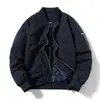 Chaqueta de vuelo estilo europeo y americano hecha a medida, abrigo de algodón resistente al frío para otoño e invierno, cortavientos y cálido, top informal de moda para el trabajo