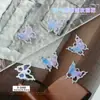 Acessórios de Unhas Borboleta Elfo Novo Transfronteiriços Atacado Meia Flor Fantasia Doce Colorido Borboleta Tridimensional Joias para Unhas