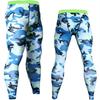 Pantalones deportivos ajustados, elásticos y recortados para hombre, con estampado multicolor, para correr, moda europea y americana, XY931