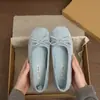 Bailarinas de Estilo Mariposa Inspiradas en Chanel para Mujer con Suelas Suaves, Estilo Retro Francés de Noche, Suaves Zapatos Plateados para Primavera/Verano