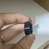 Transfronterizo Europeo y Americano Simple Shengxi Bola Interior y Exterior Acero Inoxidable Anillo Interior Azul Venta al por Mayor 8mm Esférico Anillo Exterior Azul Negro Mate