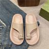 Chinelos de verão femininos 2024 novos casuais moda celebridade da internet sandálias slip-on plataforma sapatos de plataforma sapatos de praia