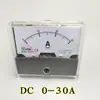Cabezal de Amperímetro Tipo Aguja Sf-670 Voltímetro CC Amperímetro Medidor A.V 60*70mm Especificaciones Completas Sfim