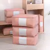 Bolsa organizadora para guardar colchas, bolsa de algodón para ropa de cama, mudanza, embalaje, extra grande, a prueba de humedad, a prueba de polvo