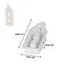 Molde para Adorno de Yeso de Aromaterapia DIY Festivo Pascua Casa Hueca Silicona Venta al por Mayor Molde para Hornear