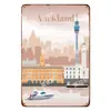 Latas de E-commerce da Amazon com Pinturas de Paisagens Urbanas Americanas, Céu Azul, Design de Viagem, Latas de E-commerce Transfronteiriço para Decoração de Casa
