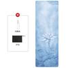 Nagoudi Feminino Borracha Antiderrapante Alargado Absorvente de Choque Silencioso Dança Fitness Esportes Doméstico Dobrável Espalhando Toalha Tapete de Yoga