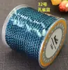 Cuerda Tejida a Mano de 2.5 mm Bedlin Resistente al Desgaste Patrón de Dragón Cuerda para Lanyard de Cera de Abeja Esmeralda DIY Cable