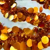 Accesorios de decoración para fiestas navideñas transfronterizas, cintas coloridas, adornos para árboles de Navidad, adornos colgantes, decoraciones de boda, artículos decorativos para exteriores