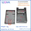 Caja de control de interruptor de alimentación de riel Okom 88*55*44 Caja de control industrial PLC Caja de instrumentos AK-DR-06