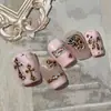 Pegatinas para Uñas con Diseño de Hormiga Estampado de Leopardo Pegatinas de Cruz Arte de Uñas Milenio Chica Popular Accesorios de Uñas de Moda Venta al por Mayor Yt7556