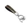 Llavero Popular Transfronterizo para Coche de TPU Colgante de Anillo de Llave de Aleación de Zinc Llavero con Borde Dorado de TPU Venta al Por Mayor de Fábrica