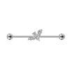 Amazon Cross-border E-Commerce Hot Long Rod Brincos Duplo Orelha Furos Orelha Osso Unhas Borboleta Lua Morcego Orelha Ponte Unhas Brincos