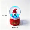Nuevos Globos de Nieve Luminosos de Venta Caliente Transfronteriza Bolas de Cristal Decoraciones Navideñas Adornos de Escritorio Pequeños Regalos