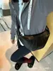 Bolso Croissant Bolso Ode Bolso de Piel de Oveja Bolso de Bollo Perezoso de Nicho Nuevo Bolso de Mujer Primavera y Verano 2024 Bolso Cruzado de Piel Genuina