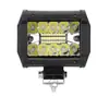 Luz Led para Coche Modelo Tres Lentes 20 LEDs Externo Auxiliar de Inspección 4 Pulgadas 60W Luz de Trabajo Vehículo Todoterreno Foco Modificado