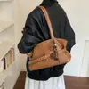 Bolso de mano retro y minimalista para mujer, nueva colección otoño 2026, bolso de mano elegante y con estilo, bolso de hombro chic para mujer