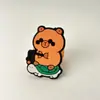 Anillo Lindo de Delfín Capibara Feng Shui Anillo Infantil Regalo Juguete