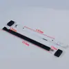 Tornillo de aluminio para puente roto, puerta mosquitera King Kong, tornillo oculto, accesorios de tornillo superior e inferior para puerta de aluminio de puente roto, tapón oculto