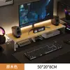 Elevador de Escritorio para Computadora de Escritorio Soporte para Monitor de Oficina Almacenamiento de Escritorio Estante para Laptop