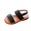Sandalias nuevas para niños Sandalias para niños de 6 a 12 años Verano Estilo coreano Punta abierta para niños Playa Zapatos tejidos Sandalias para bebé