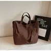 Nuevo Bolso Tote de Color Sólido, Simple, Estilo Casual, Diseño de Nicho Estilo Coreano Elegante, Bolso Cruzado Ligero de Gran Capacidad para Mujer