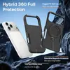 Funda magnética para teléfono cuidadosamente seleccionada para Apple 17, funda protectora tres en uno anticaídas para iPhone 18 Pro Max