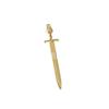 Liga espada longa espada katana pingente artesanal diy acessórios de cabelo barra de apoio crachá Gu Mei material