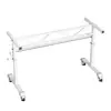 Soporte de pata de mesa ajustable de manivela manual, Trípode desmontable con polea para tablero de mesa de oficina, Estante de escritorio ajustable