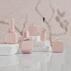 Fábrica fonte frasco de esmalte 10ml rosa em estoque embalagem de frasco de esmalte explosões de e-commerce transfronteiriço frasco fofo