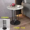 Base de soporte para mesa de centro apartamento estante de mesita de noche pata mesa trípode mármol lateral placa de roca soporte de ángulo pequeño piso