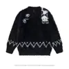 Suéter de Punto Suave Estilo Perezoso de Piel de Visón de Nicho Vintage para Primavera, Otoño e Invierno con un Toque de Lujo, Unisex