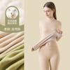 Íntimos Térmicos de Otoño e Invierno Traje de Seda de Cachemira Ropa de Otoño sin Costuras para Mujer Pantalones de Otoño Camiseta Base Invierno Terciopelo Grueso para Mujer