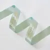 Fita de Lurex Dourado Perolado de 2,5 cm Fita de Cetim Dourada de Alta Qualidade Fita Decorativa DIY para Arranjo Floral Embalagem de Flores Frescas