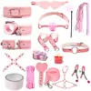 Juguetes sexuales para adultos Jiuai, accesorios SM, juguetes sexuales para parejas, bondage, látigo de cuero, tapón anal, entrenamiento del amor y provocación
