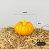 Modelo de Abóbora Adereços para Festival da Colheita Decoração de Fazenda Halloween Vitrine de Centro de Vegetais Ornamentos para Salão de Exposições