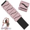 Pulseira de silicone com peso fitness leggings esportivas invisíveis saco de areia pulso braço amarrando mãos gravidade anel de pé corrida ganho de peso