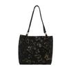 Bolso de mano con estampado de mariposas de estilo coreano, bolso de hombro informal de gran capacidad para mujer, novedad de otoño e invierno de 2024, bolso de mano para mujer.