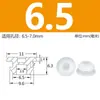 Tampão de Silicone para Furo, Tampão de Borracha Resistente a Altas Temperaturas com Fenda, Tampão de Vedação, Tampão de Borracha Macia, Tampão Invertido em Forma de T