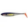 Isca afundante pé de pato tubo colorido cavala cauda T soft bait lure PVC oco tubo colorido peixe macio simulado pesca em água salgada robalo