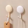 Ganchos Adhesivos Fuertes sin Taladro para Almacenamiento en Cocina y Baño, Ganchos Adhesivos Simples para Montar en Pared sin Dejar Rastro, de Alta Resistencia