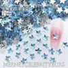 Accesorios de Arte para Uñas con Pedrería de Estrella de Mar de 5 mm de Punta Trasera Trendy Estrellas de Cinco Puntas Gruesas Irregulares de Colores Decoraciones para Uñas Venta al por Mayor
